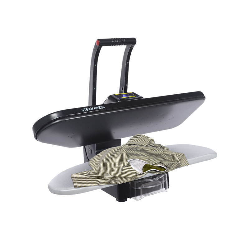 Intelligent Steam Press With Multiple Fabric Settings And Steam Burst Function, Touchscreen Steam Press With 5 Temperature Gears