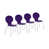 Purple is out of stock selected