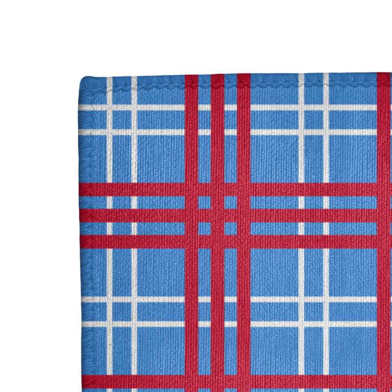 Plaid Indoor Rug, Rectangle 3' x 5'