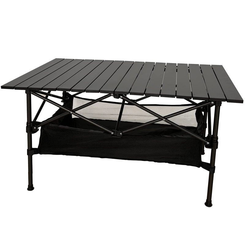 Table pliante portative rectangulaire, H 19,3 po x l 37,4 po x P 21,6 po