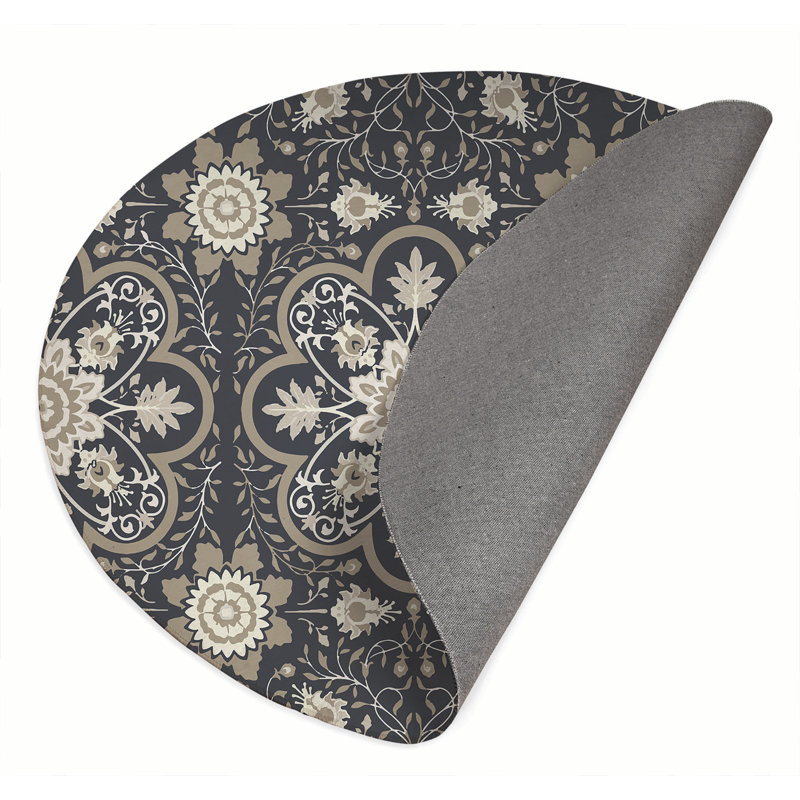 Skyler Outdoor Rug, Round 5'