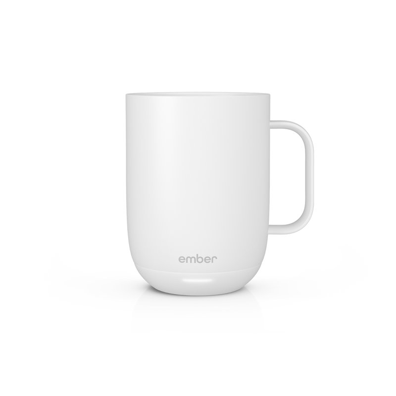 Ember Mug 2, Temperature Control Smart Mug, 14 Oz, White