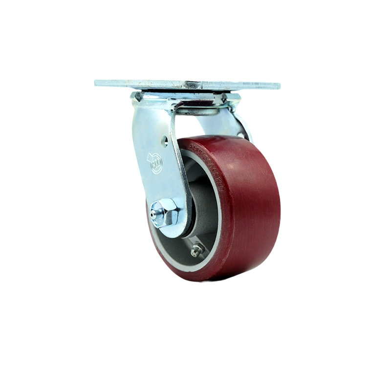 4 Inch Poly on Aluminum Wheel Swivel Caster with Ball Bearing Service Caster|SCC-30CS420-PAB