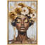 Elegance Gold Floral Garland Brown-107907788-107907790