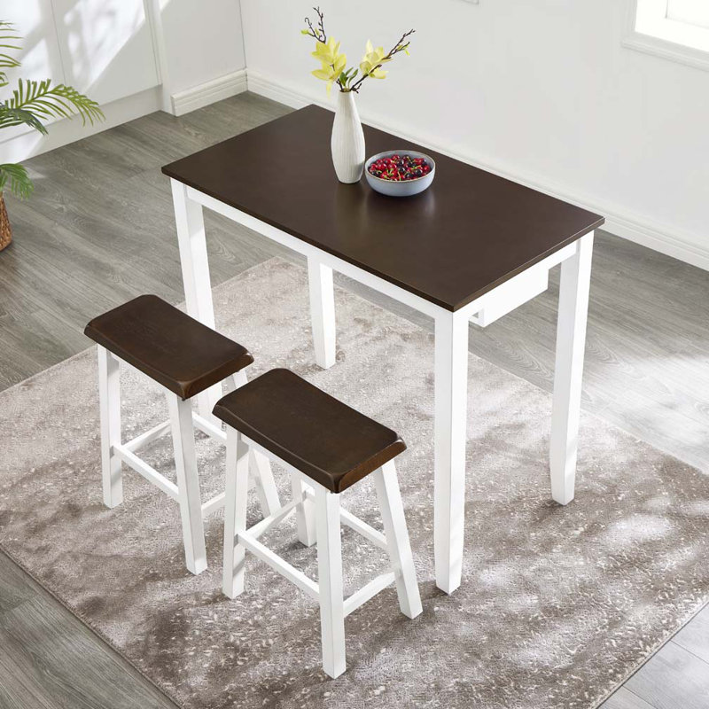 Ensemble de table de bar et chaises