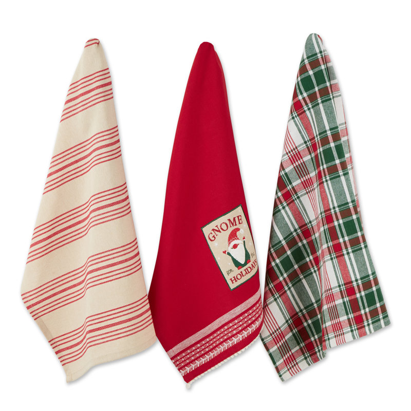 Ensemble de 3 serviettes à thé Little Gnome