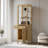 Laval 72" Freestanding Linen Cabinet, Tall Bathroom Storage Tower with 3 Open Shelves-120234557-120613963
