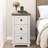 3 Drawers Sets End Tables with Storage and Fast Charging Station-1271258723-1271259037