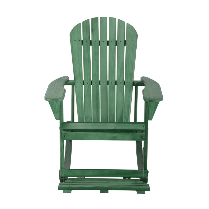 Apsana Outdoor Adirondack Chair, Sea Green