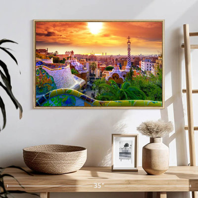 Barcelone depuis le parc Guell