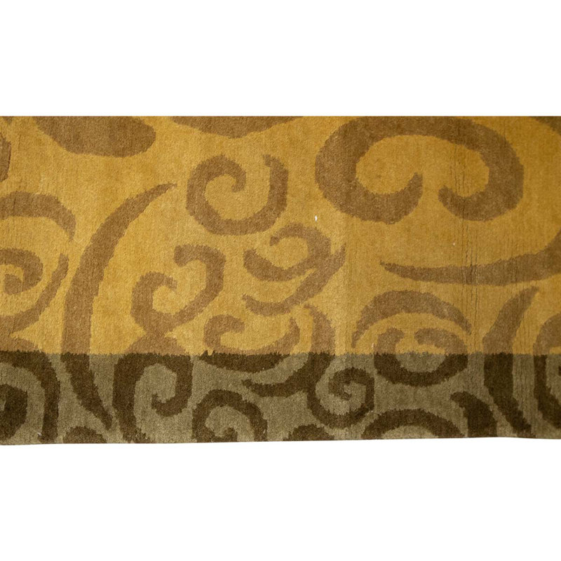 Flatweave Wool Abstract Area Rug