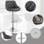 Swivel Upholstered Adjustable Height Counter Stool-61655924-134966912