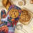 Fantasy Bloom Oven Mitt Cotton Twill