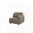 Linen Modular Sectional Sofa with Toss Pillows