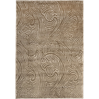 Ralph Lauren Highclere Viscose, Wool, Cotton Abstract Rug