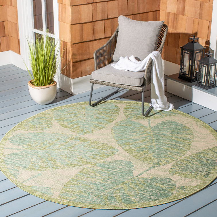 Shani Performance Floral Indoor/Outdoor Area Rug