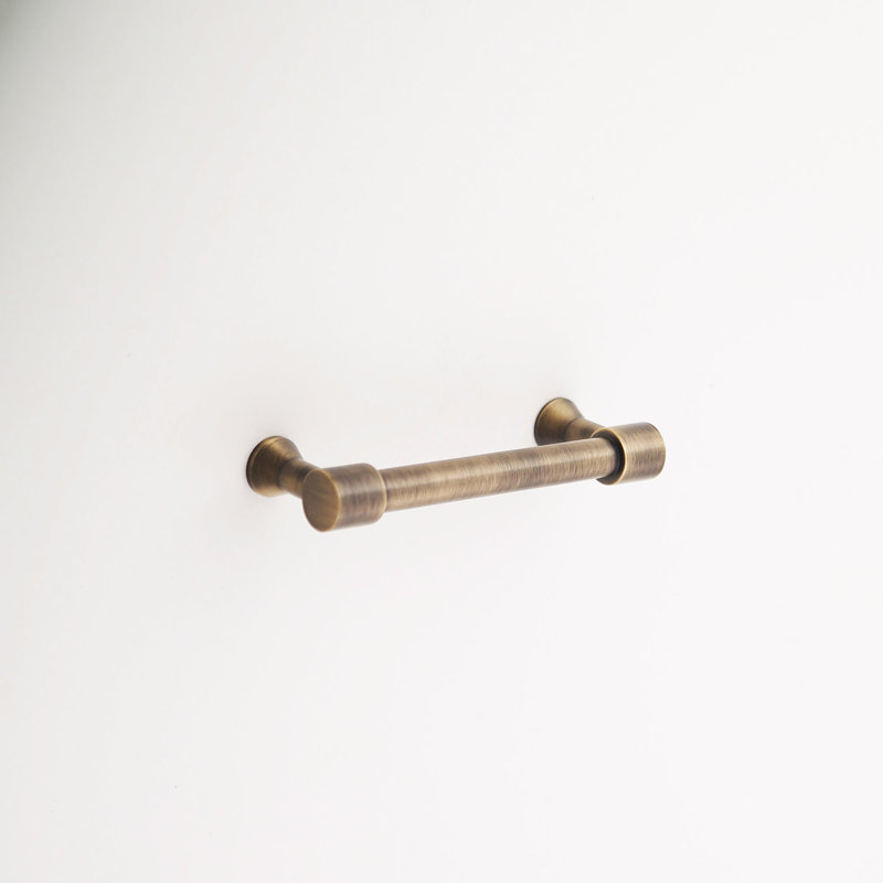 Madelyn Carter Liberty Solid Brass Drawer Pull, 3 3/4″, Antique Brass