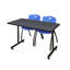 Table de formation en T Nick Nick, chaises empilables 2 M-32701881-32701883-32701892