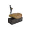 Man On Rock Small Bronze
