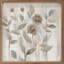 Fleurs en brun clair