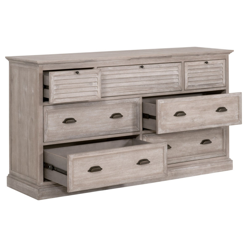 Friddle Eden 7 Drawer 67.75 Cm W Combo Dresser