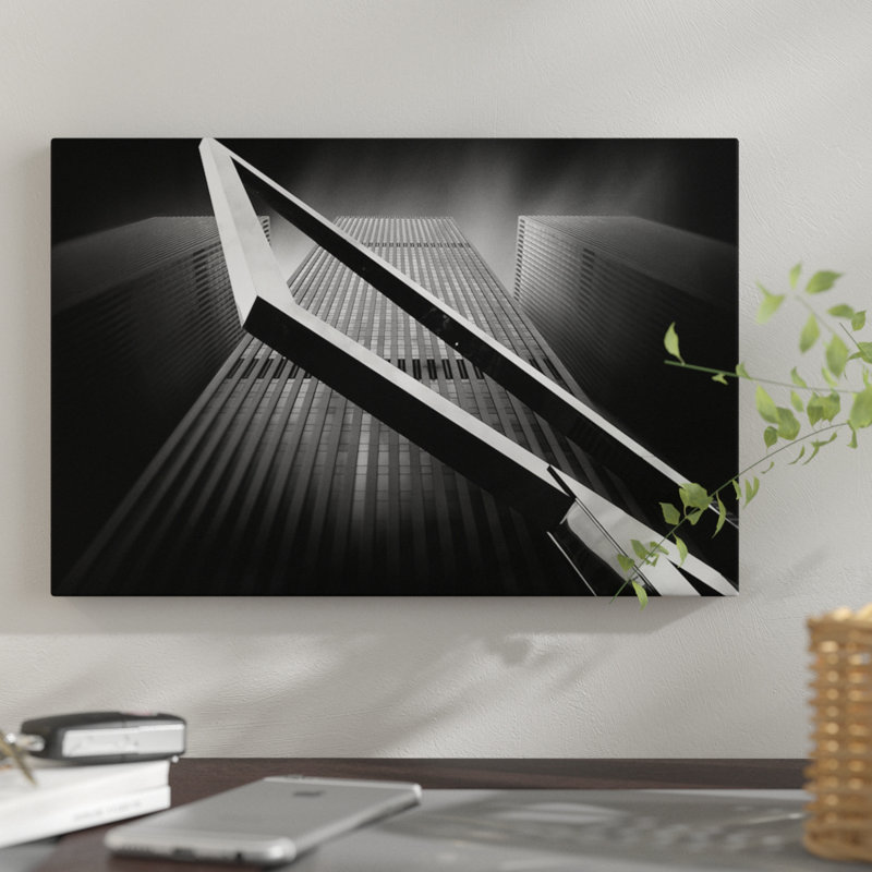 « sun triangle », reproduction de photo sur toile tendue, H 26 po x l 40 po x P 1,5 po, Pas de tapis, Toile tendue