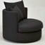 Freya Oversized Down Fill Swivel Barrel Chair-1449239731