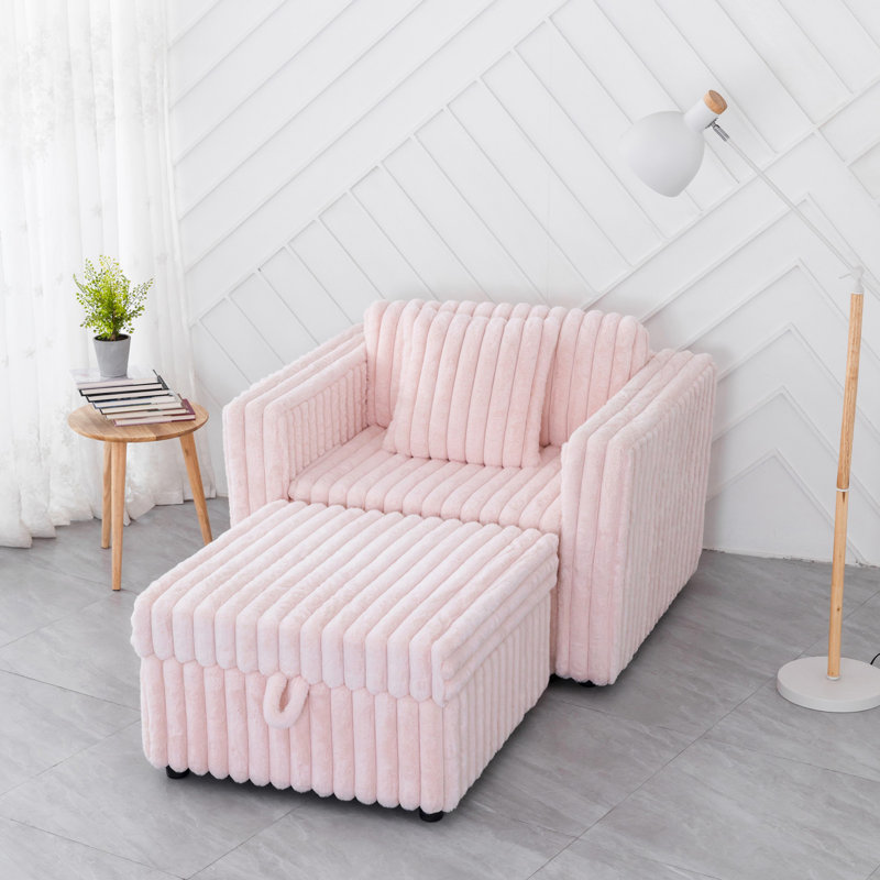 Comfortable and stylish single sofa for bedroom