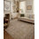 Tapis taupe / doré Chris Loves Julia x Loloi Louisa