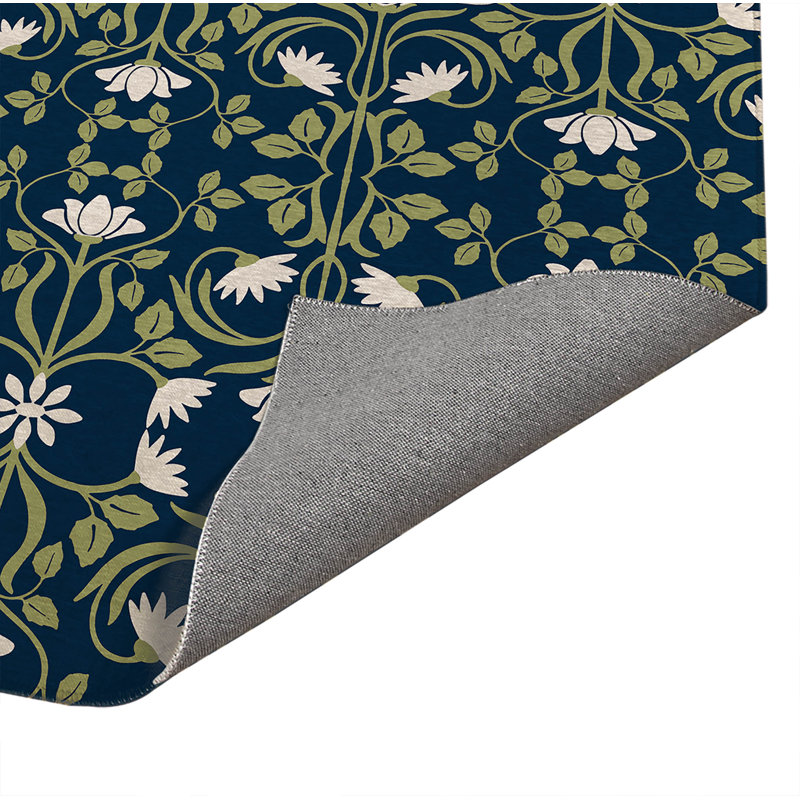 Tapis Savanah, Rectangle 5 pi x 7 pi, Vert