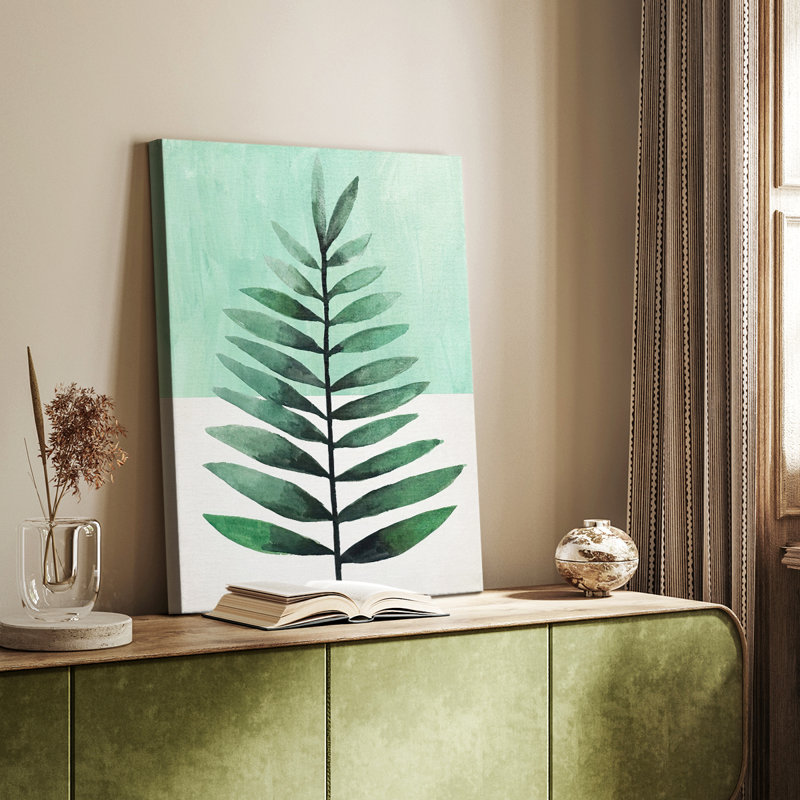 Verging Palm II - galerie sur mesure, H 36 po x l 24 po