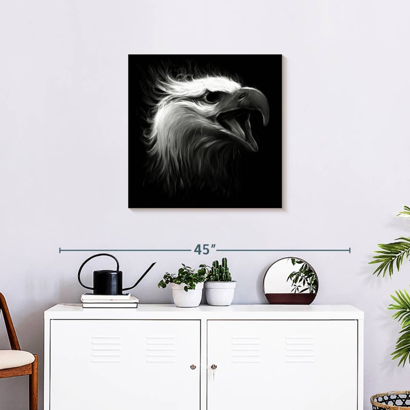 Brampt The Eagle Eye, 24" H x 24" W