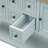 Keyania Coffee Console Table with Four Small Drawers and Bottom Shelf-94995385