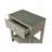 23" Taupe Wooden Nightstand