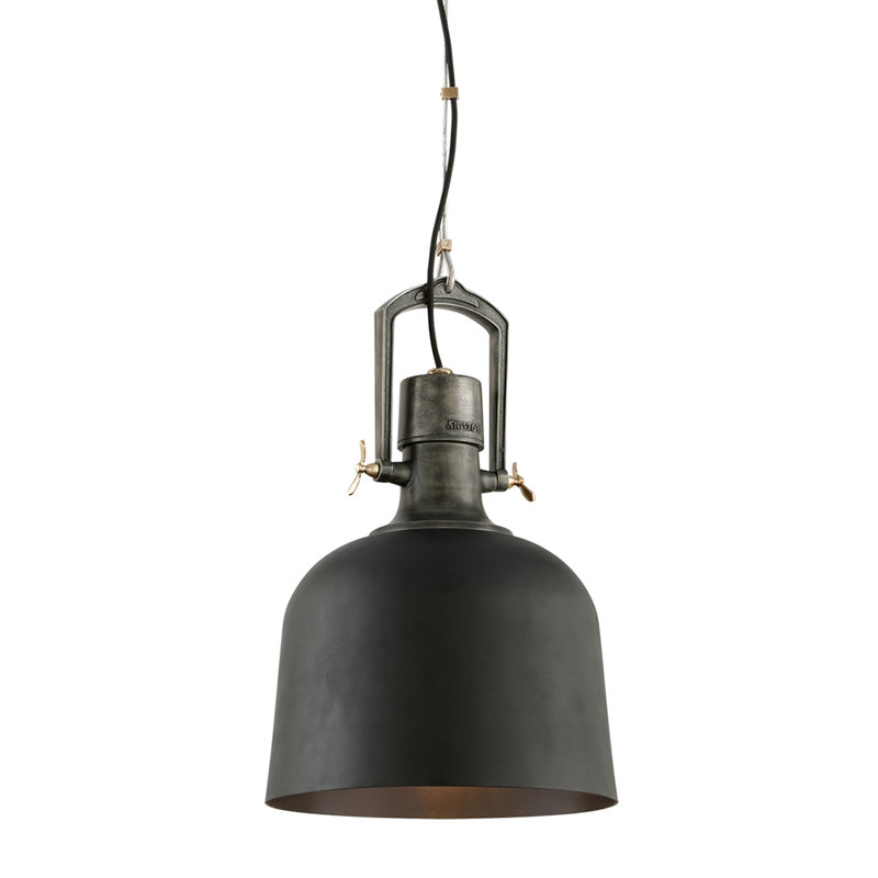 Hanger 31 1 - Light Soft Black Single Pendant, Large