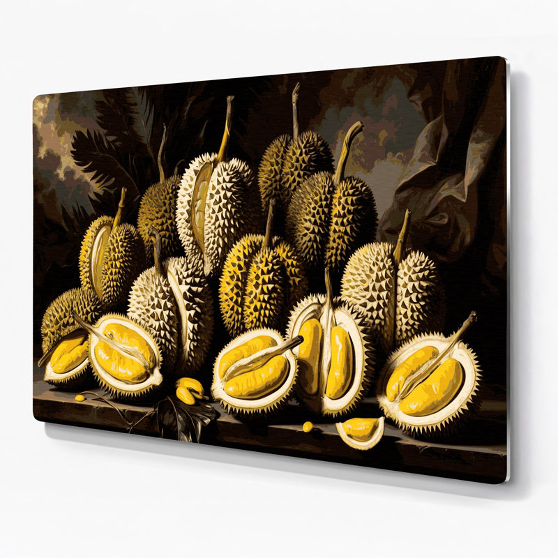 Art mural en métal Fruit, H 12 po x l 18 po