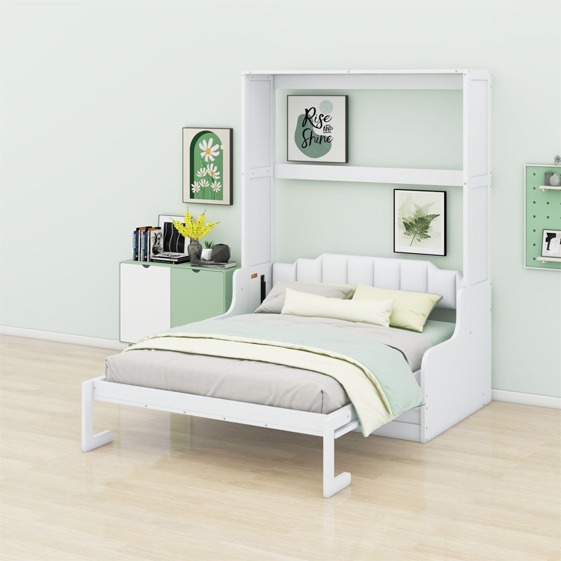 Lit escamotable Etzio, Blanc