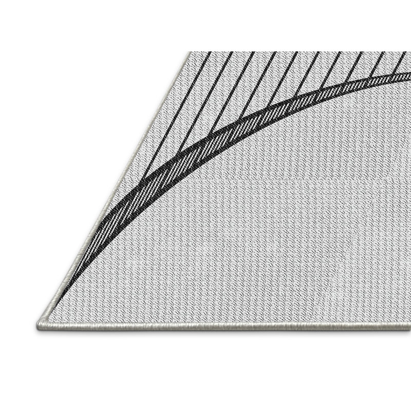Tapis noir Nicholls, Rectangle 5 pi x 7 pi