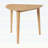 Triangular Wood Table