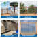 Metal Deck Railing Hollow Round Deck Railing Spokes Black Matte Finish