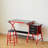 Drafting Table Red With Stool