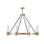 Dixon Chandelier (Natural Brass)