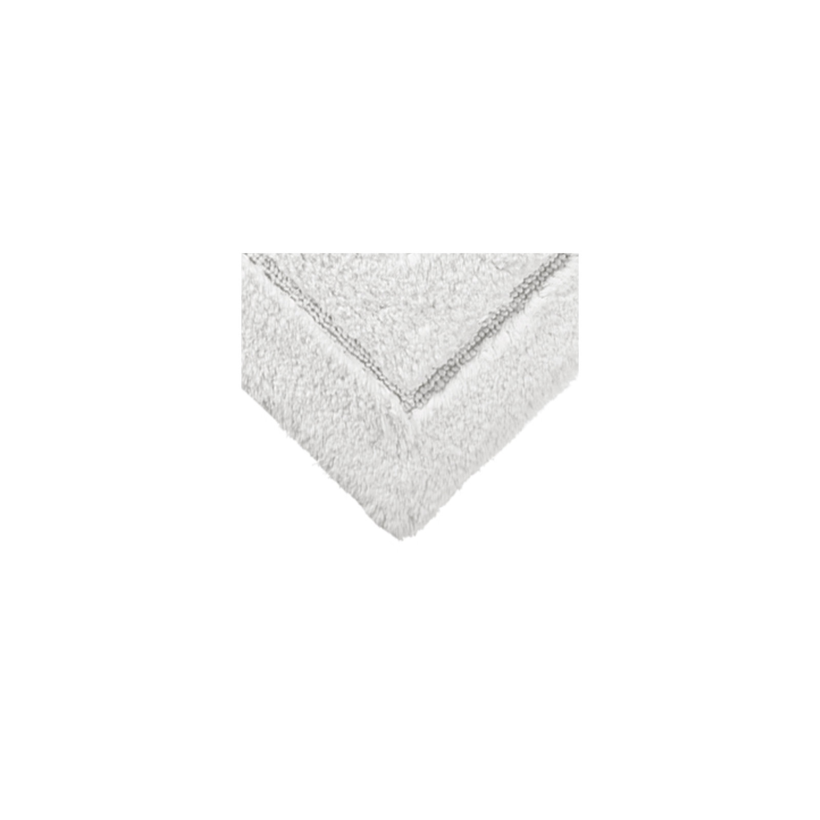 Apolonia Cotton Non-Slip Bath Rug, White, 24" H x 40" W