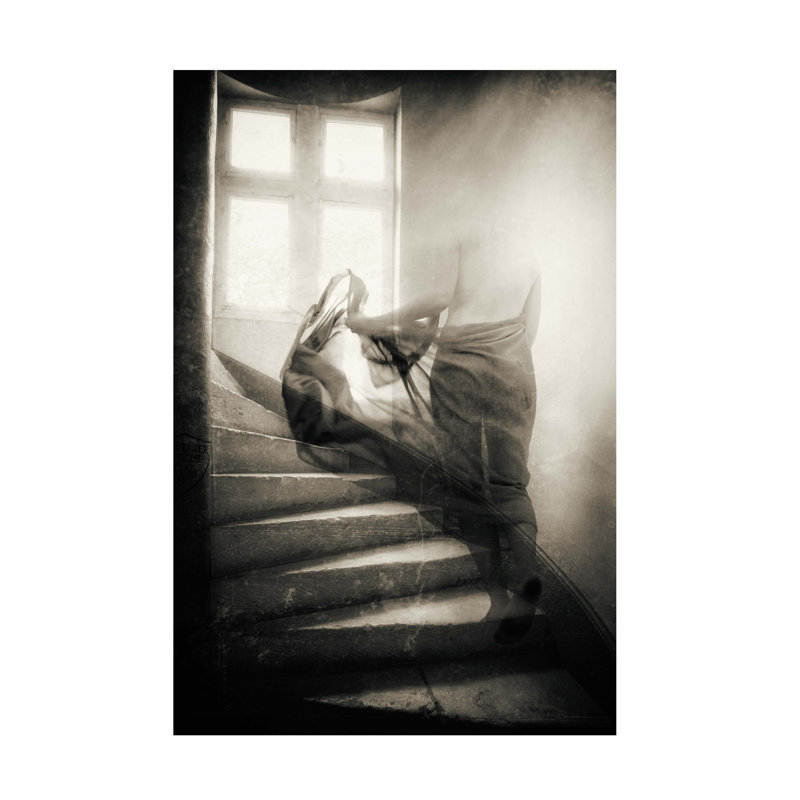 Art sur toile Charlaine Gerber But Its Too Late Now Ive Let Her Go, H 12 po x l 19 po