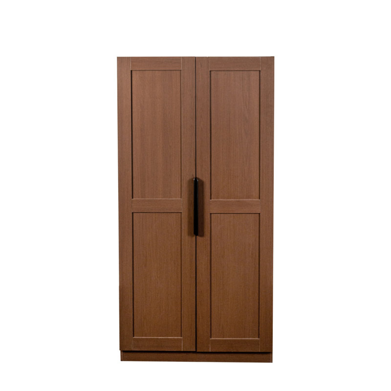 Armoire de cuisine 62,99 po, buffet autoportant en noyer avec portes et tablettes, armoire de rangement pour cuisine, salon et salle à manger