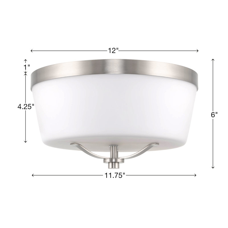 Glass Flush Mount