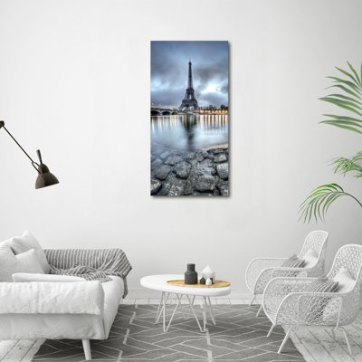 Eiffel Tower Paris - Wrapped Canvas Print