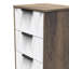 Las Vegas 45cm W Manufactured Wood Bedside Table-101033740