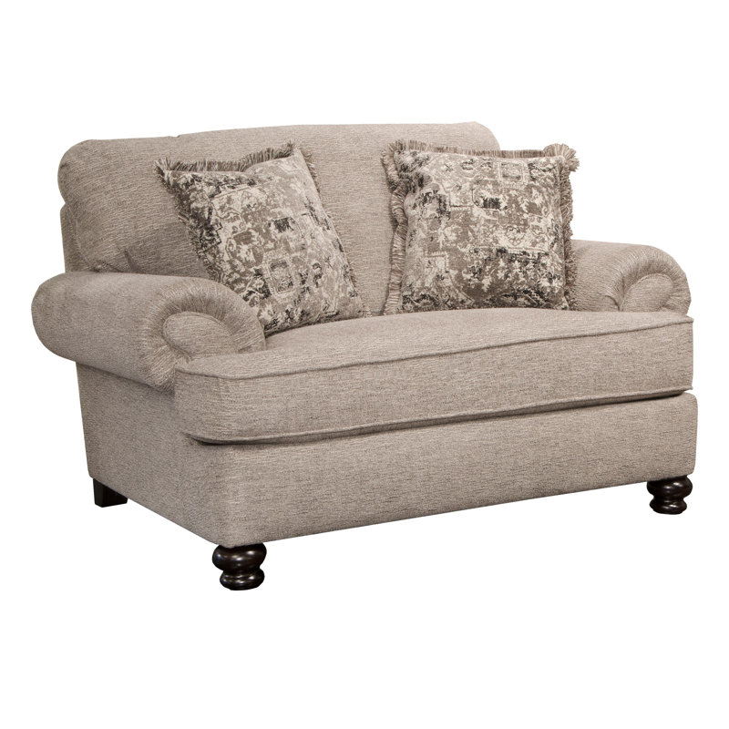  Chaise et demi rembourrée Roslind