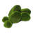 4.5'' Faux Moss Plant